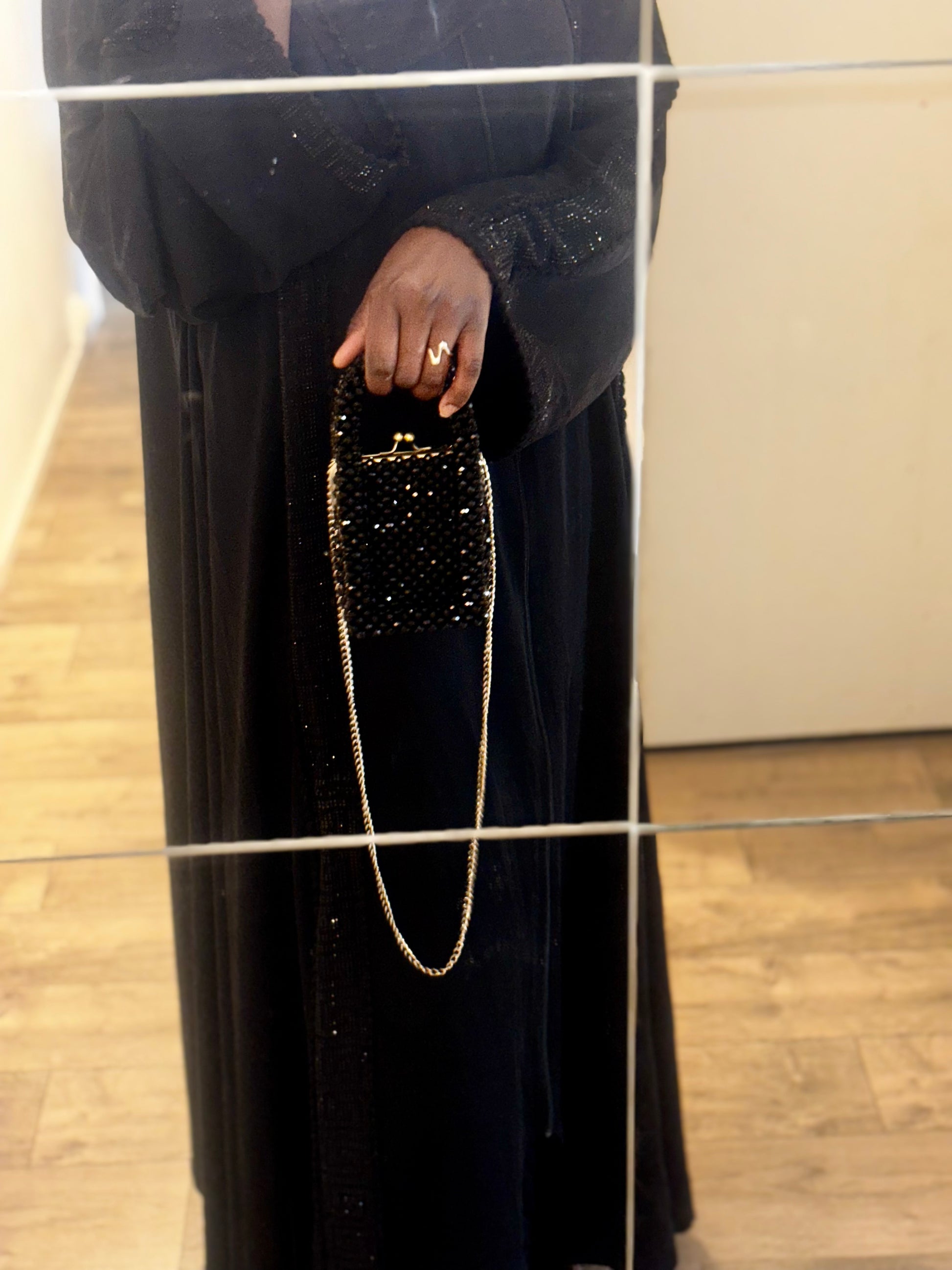 Mini Sac en perle de verre